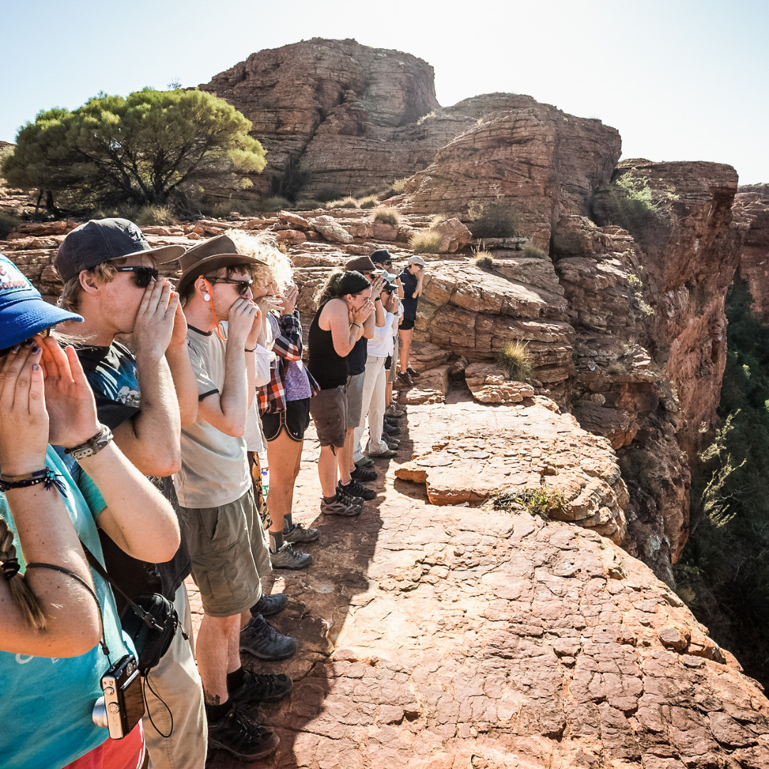 CDE_Square_yelling into canyon